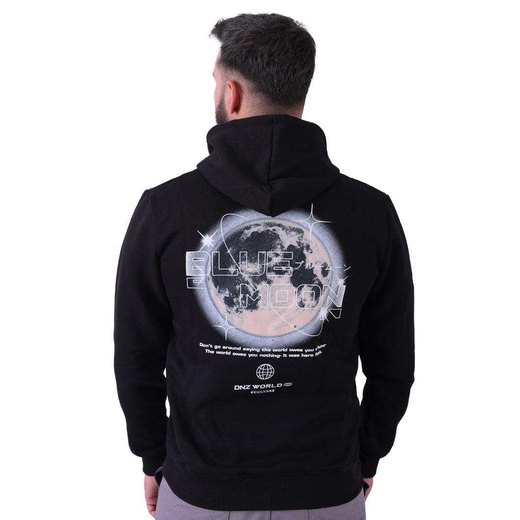 DNZ WORLD BLUE MOON HODDIE SCHWARZ